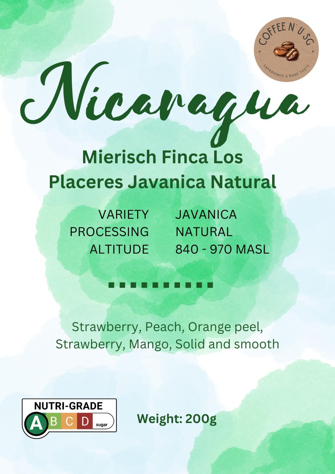 Nicaragua Mierisch Finca Los Placeres Javanica Coffee Drip Bags, Natural