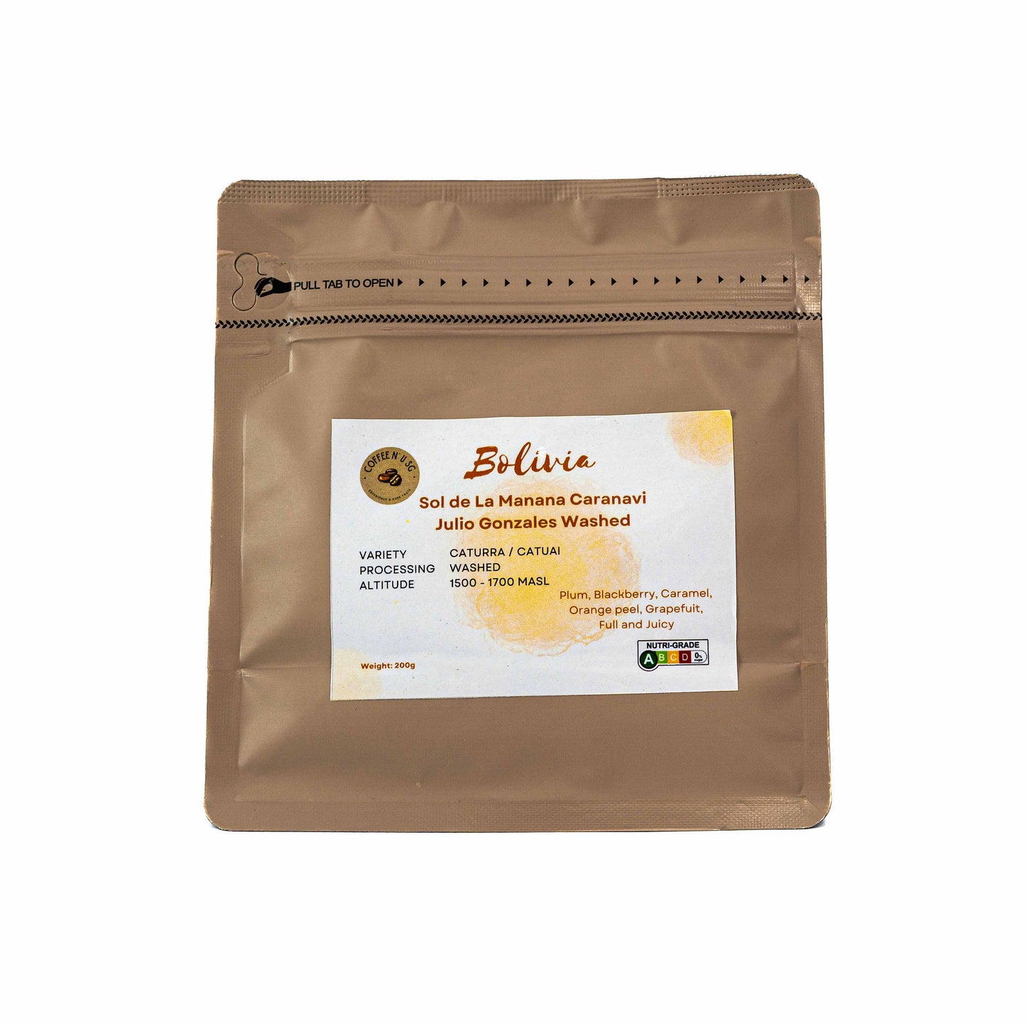 Bolivia Caranavi Julio Gonzales Washed Coffee Beans