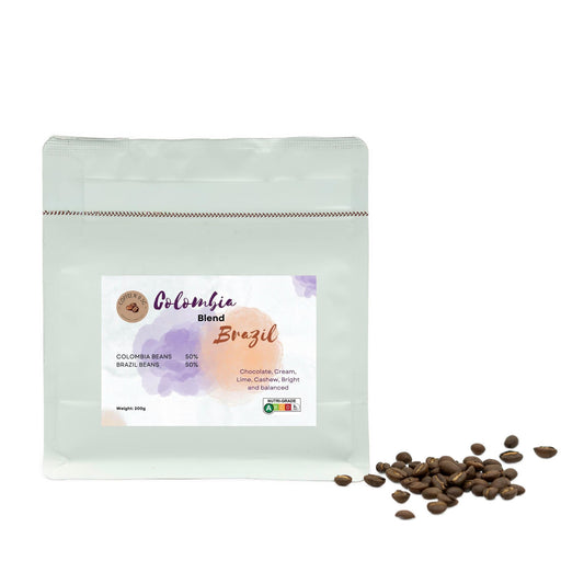 Colombia & Brazil Blend Coffee Beans