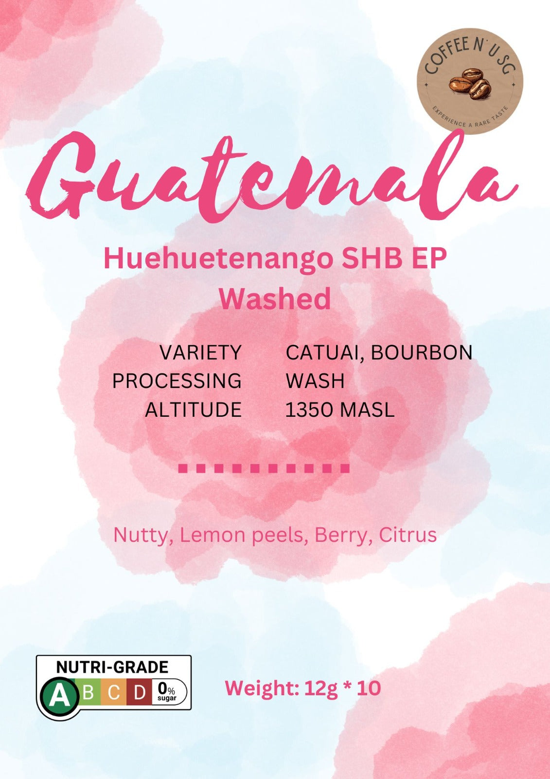 Guatemala Huehuetenango SHB EP Drip Bags