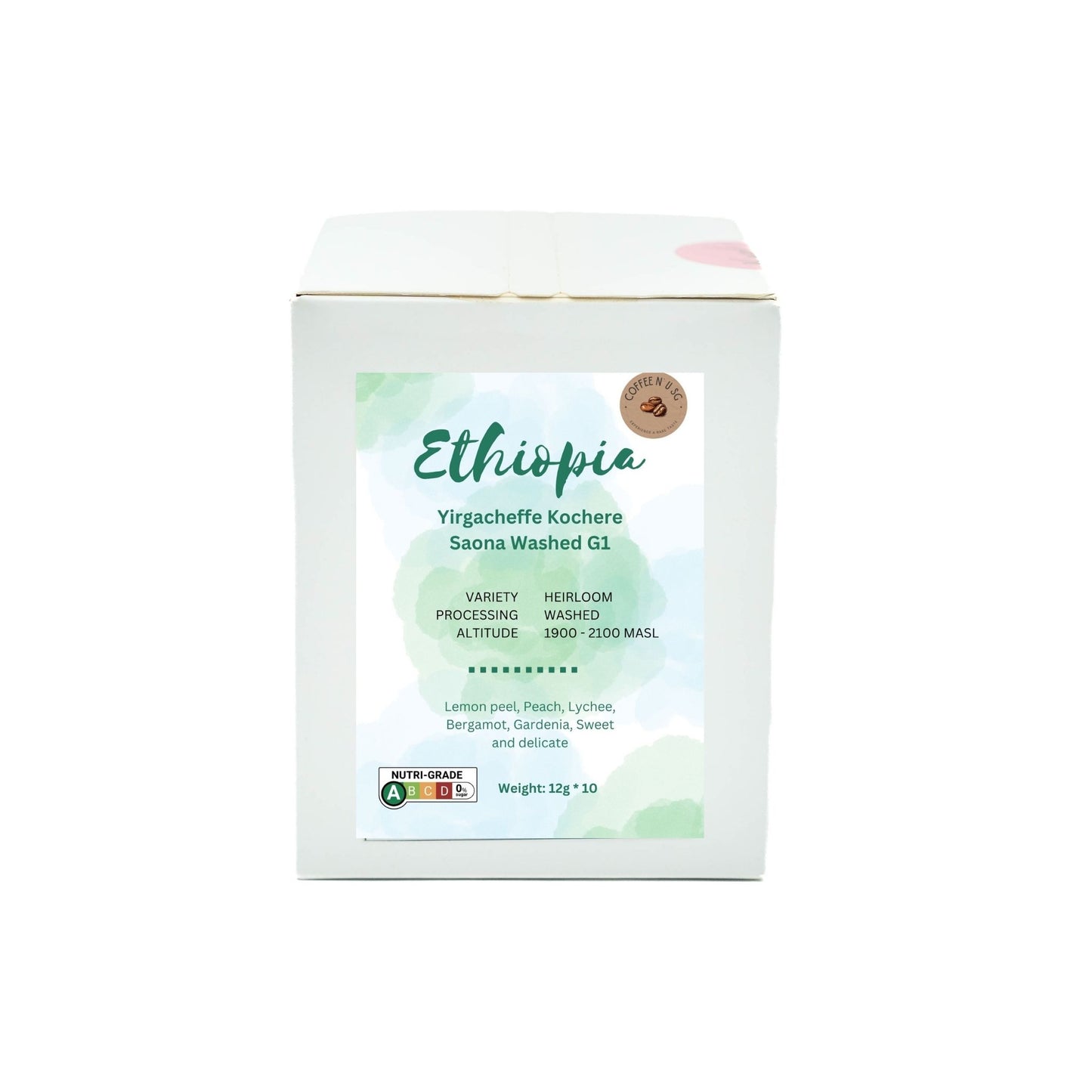 Ethiopia Yirgacheffe Kochere Saona Washed G1 Drip bags