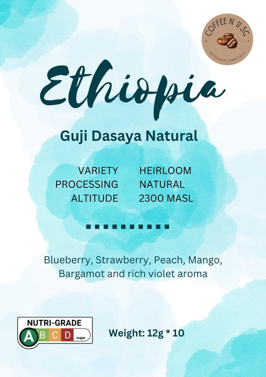 Ethiopia Guji Daysa Coffee Drip Bags