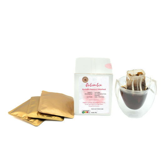 Columbia Quindio Pesca Li Washed Coffee Drip Bags