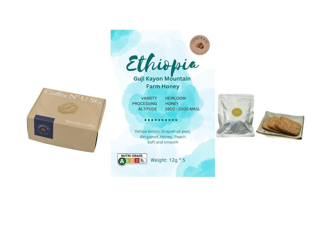 CNY Pack A - 5 drip coffee + 1 pack coffee cookies