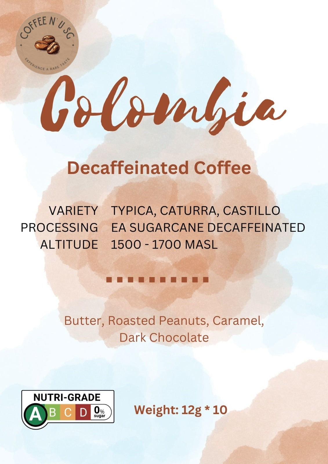 Colombia Decaf Coffee Drip Bags