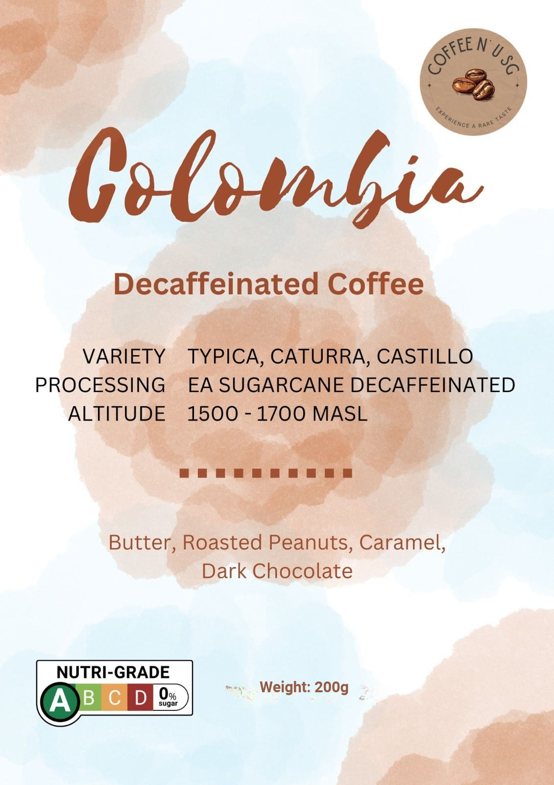Colombia Decaf Coffee Beans