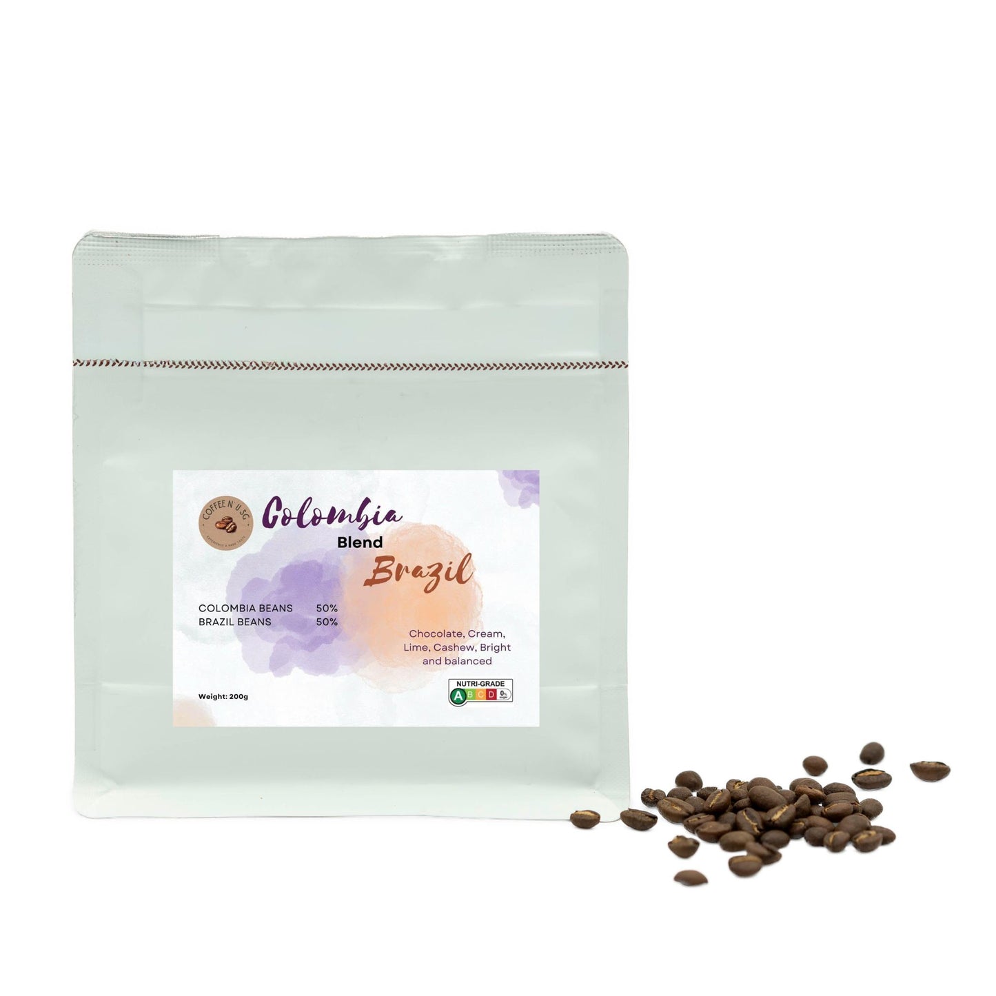 Colombia & Brazil Blend Coffee Beans