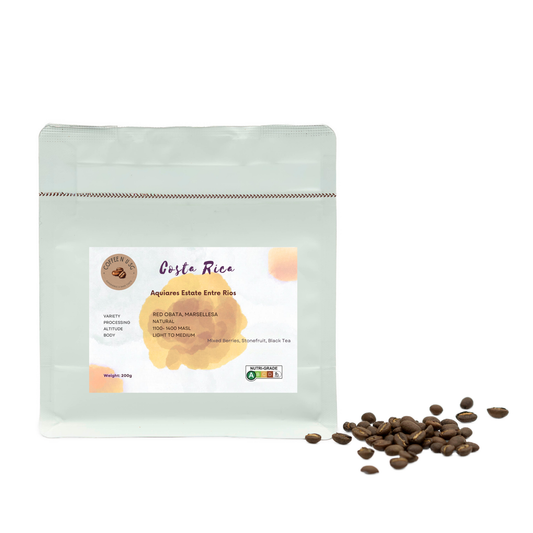 Costa Rica Aquiares Estate Entre Rios Coffee Beans [Light to medium roast]