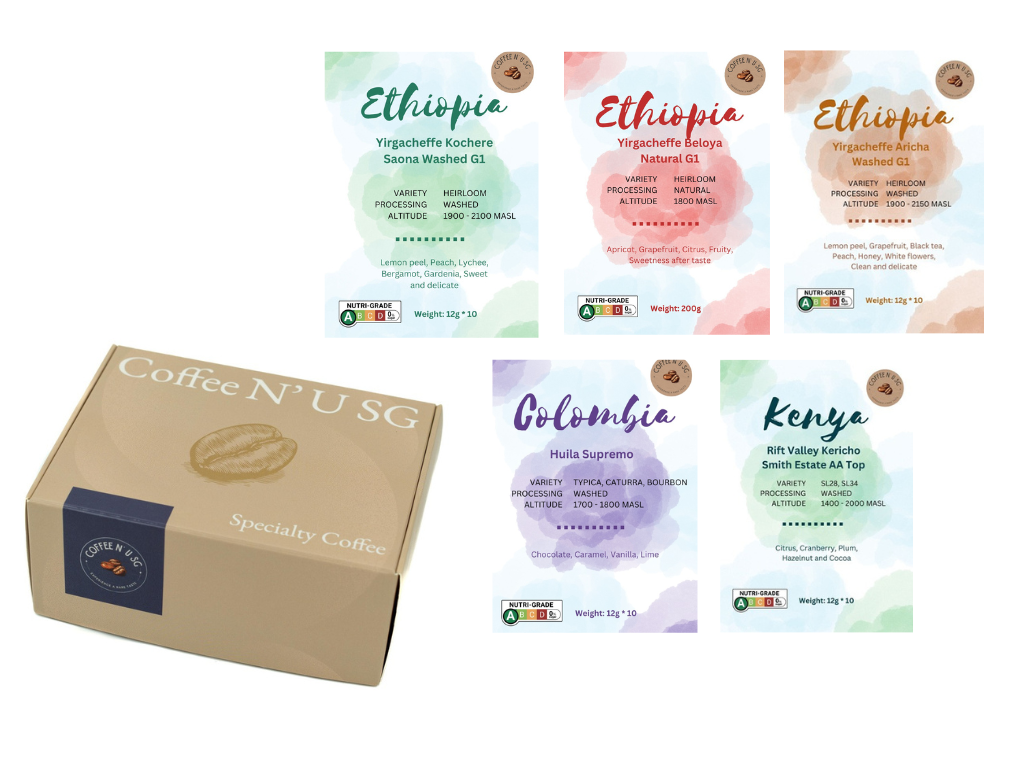 Discovery Pack - 5 drip coffee varieties