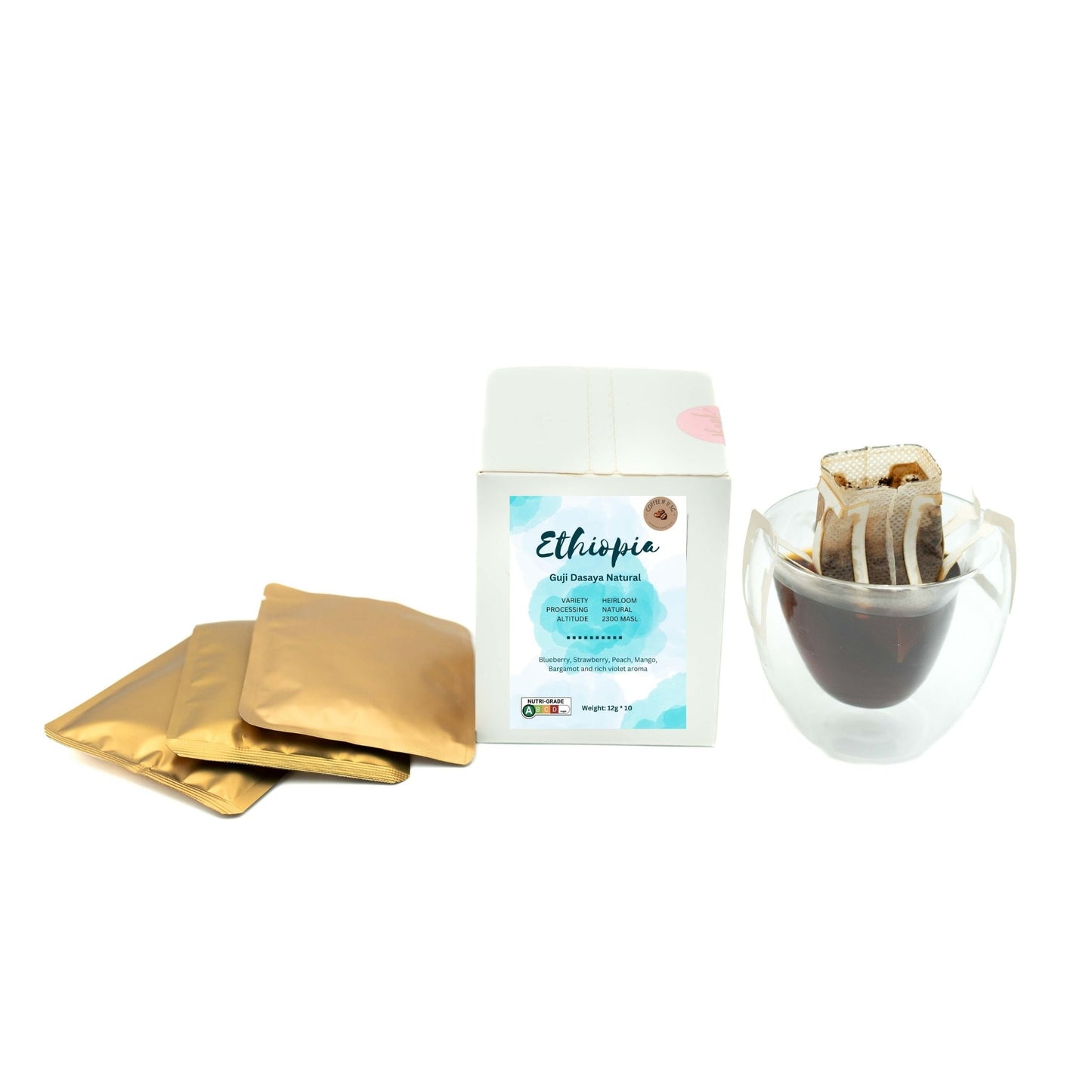 Ethiopia Guji Daysa Coffee Drip Bags