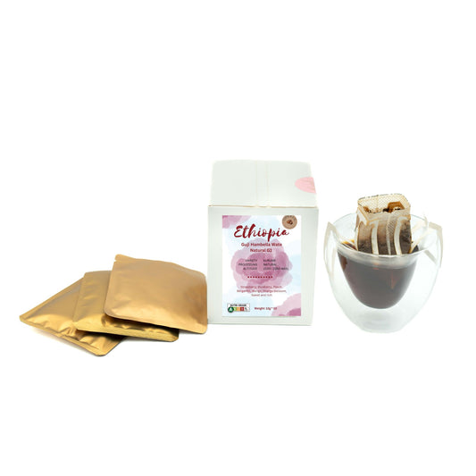Ethiopia Guji Hambella Wate Natural G1 Drip bags