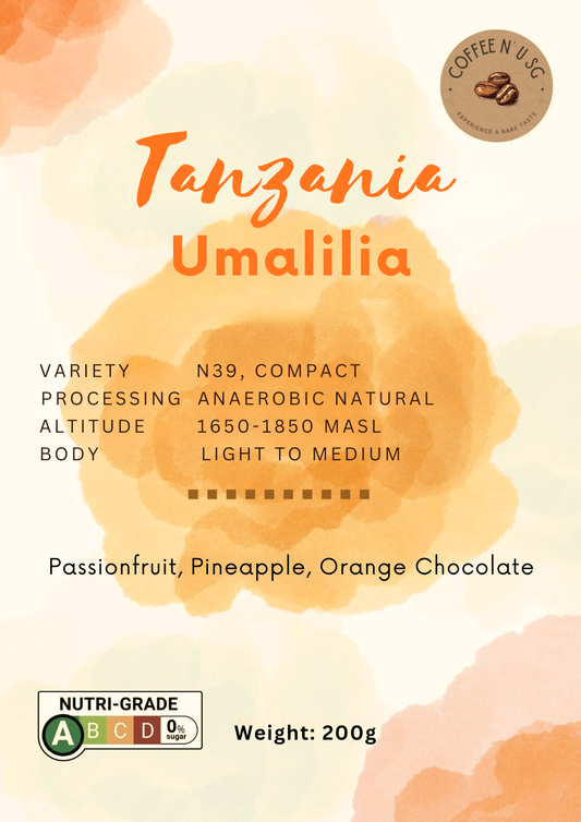 Tanzania Umalilia Coffee Beans [Light to medium roast]